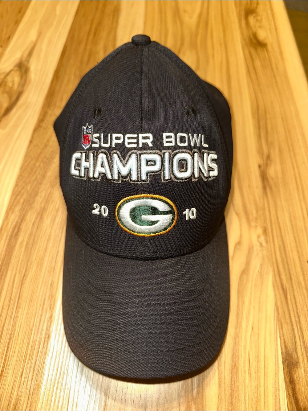 Official Super Bowl Champions Black Cap with Team Logo